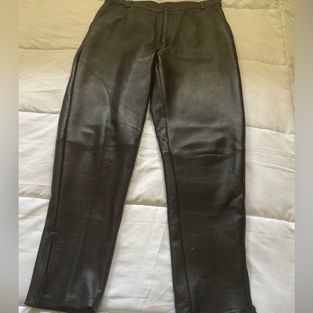 Men’s Real Leather Pants